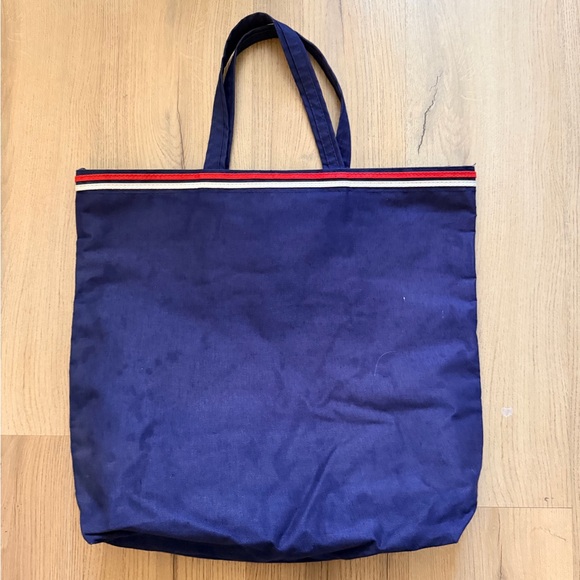 Vintage Disney Mickey Mouse Navy Tote Bag - Picture 4 of 4